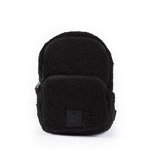 Reebok sherpa mini backpack black faux